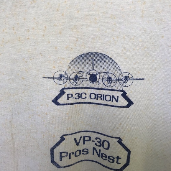 RARE P-3C Orion VP-30 Pros Nest The Hunter Navy Tee - Picture 10 of 12